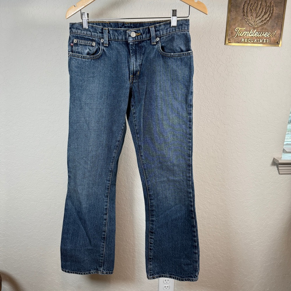 Ralph Lauren Polo Jeans Company‎ Kelly Jean Women's Blue Denim Bootcut Size 6x30